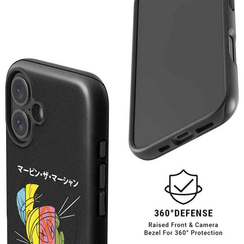 Looney Tunes Marvin the Martian Sliced Juxtapose iPhone 16 Plus Magsafe Impact Case